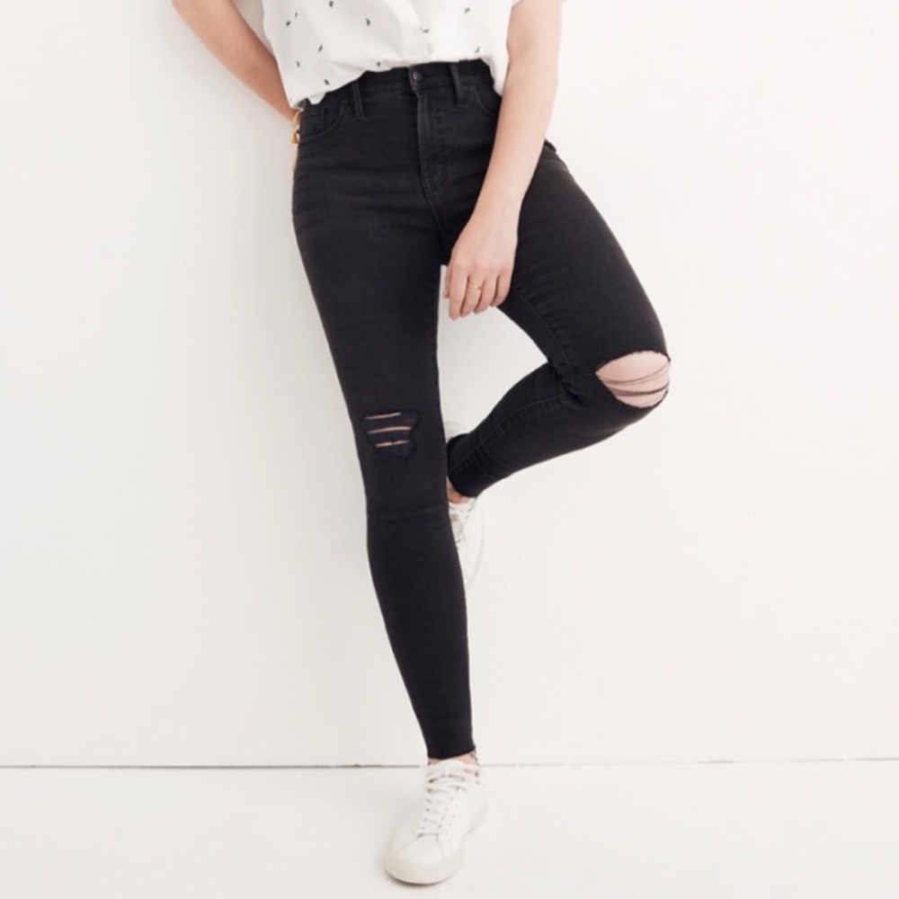 Madewell 9” high rise skinny size 30